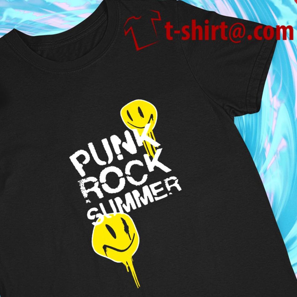 Punk Rock Summer Funny Icon T Shirt