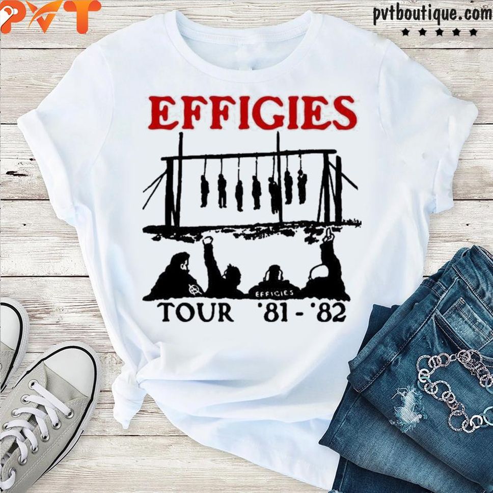 Punkrock History Effigies Tour 8182 Shirt