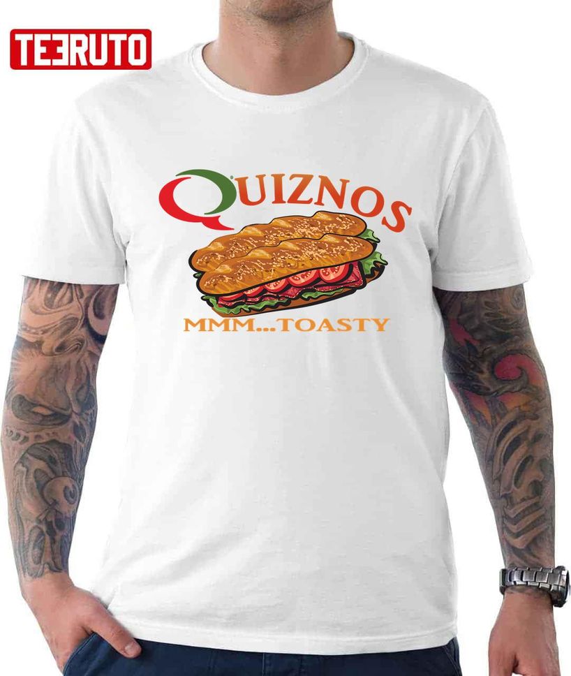 Quiznos Sandwich Mmm Toasty Unisex TShirt