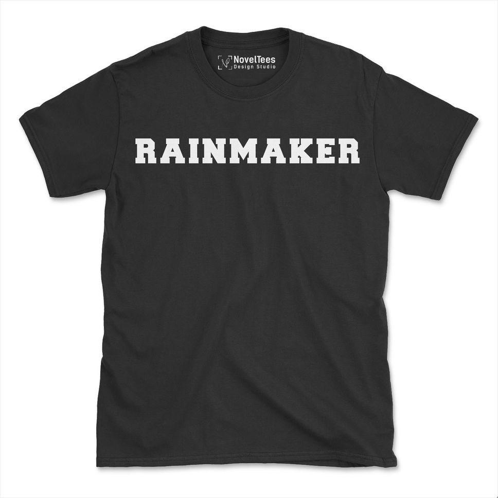 Rainmaker Tee Finance TShirt Forex Trader TShirt Mens Crewneck Womens Crewneck by NovelTees Design Studio