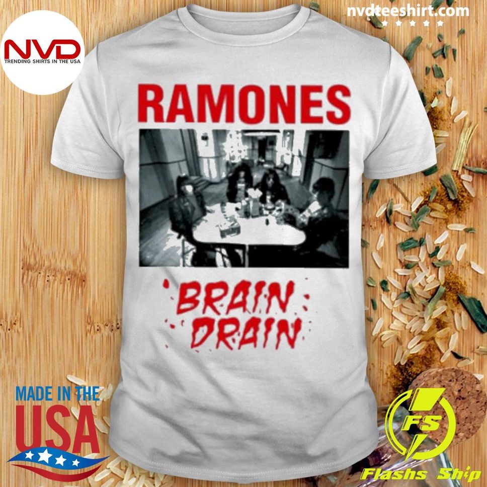 Ramones Brain Drain Shirt