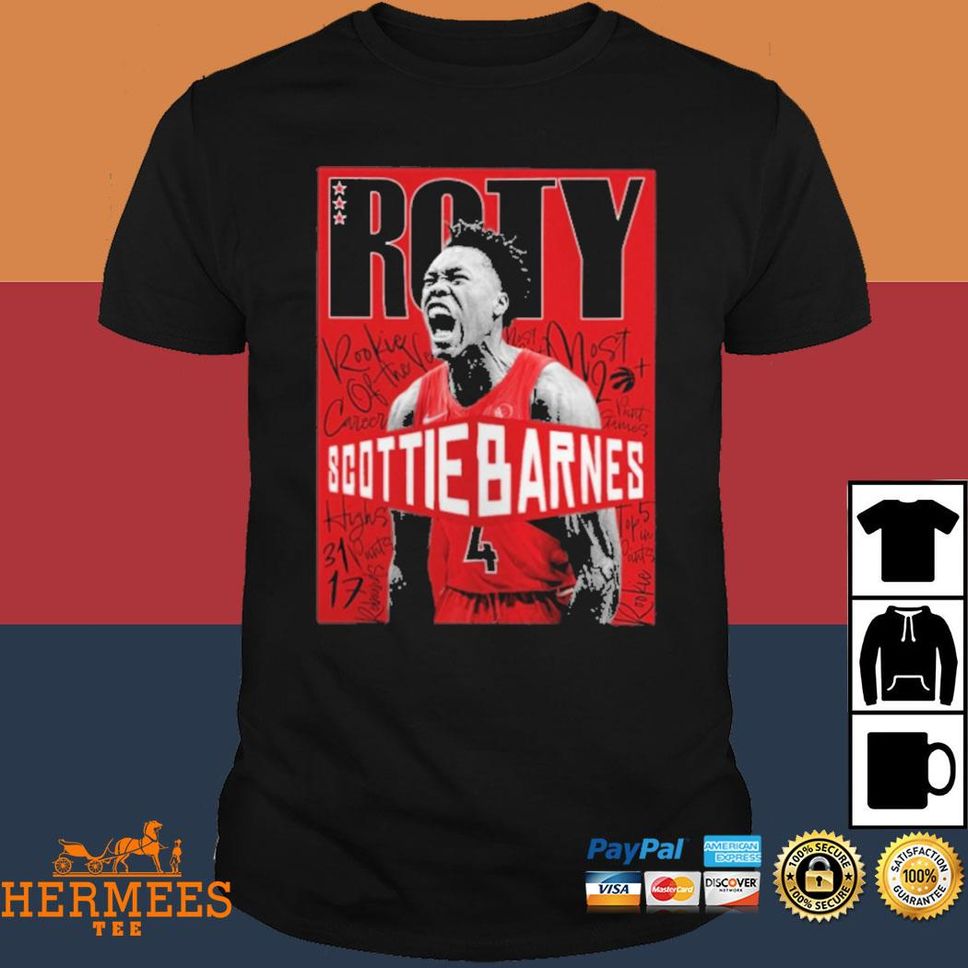 Raptors Nba Youth Barnes Rookie Of The Year T Shirt
