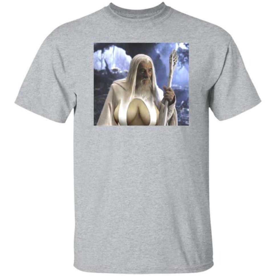 Raw Paw Merch Gandalf's Big Naturals Shirt By BeccaTeeth