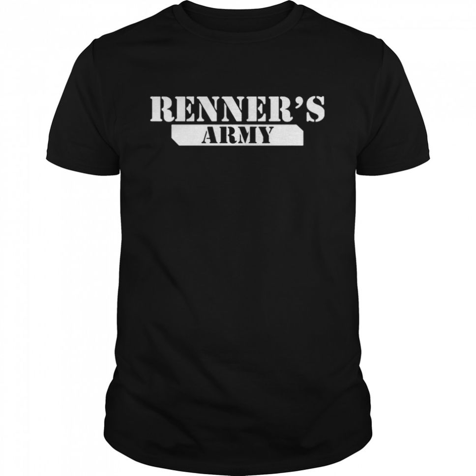 Renners army shirt