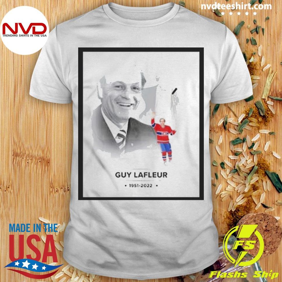 RIP Flower Guy Lafleur Montreal Canadiens 19512022 Shirt