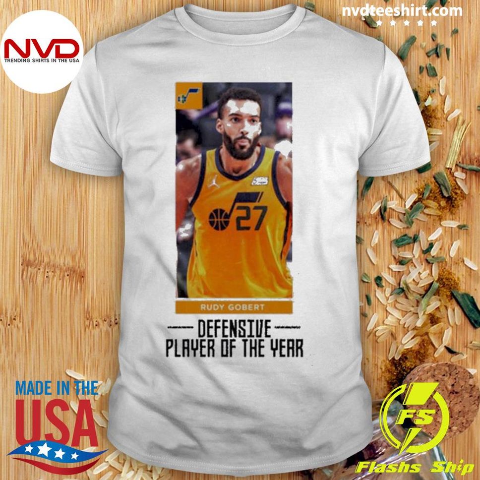 Rudy Gobert Defensive Player Of The Year Shirt