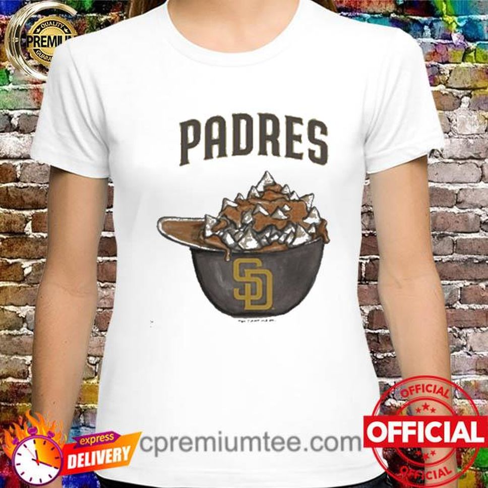 San Diego Padres Tiny Turnip Toddler Nacho Helmet Shirt