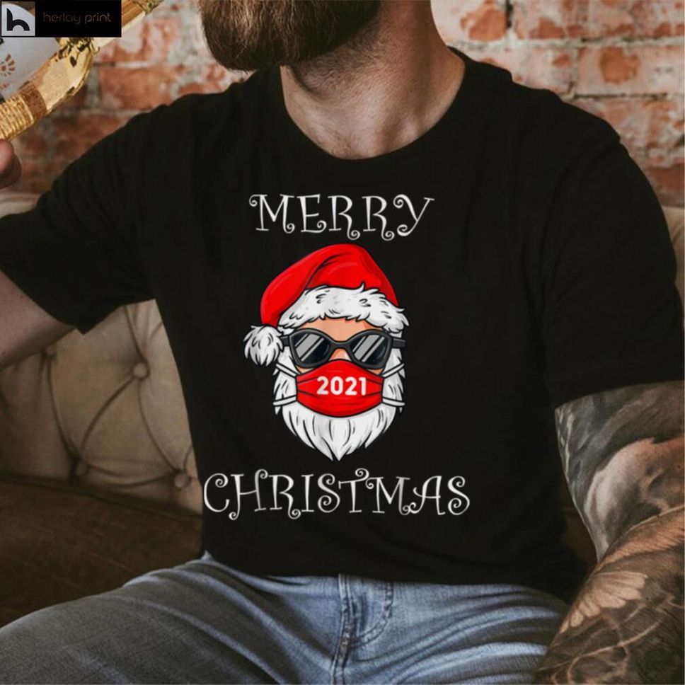 Santa Claus Merry Christmas 2021 Funny Boys Kids Family Xmas T Shirt Hoodie, Sweater Shirt
