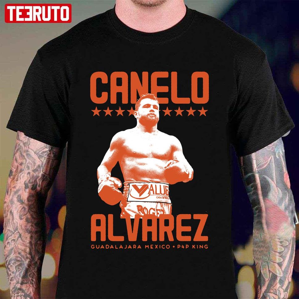 Saul Canelo Alvarez Vintage Boxing Unisex TShirt