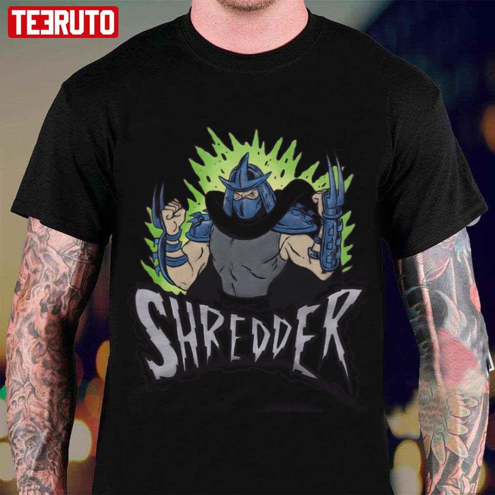 Shredder Teenage Mutant Ninja Turtles Unisex T Shirt