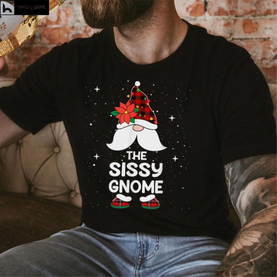 Sissy Gnome Buffalo Plaid Matching Family Christmas Pajama T Shirt Hoodie, Sweater Shirt