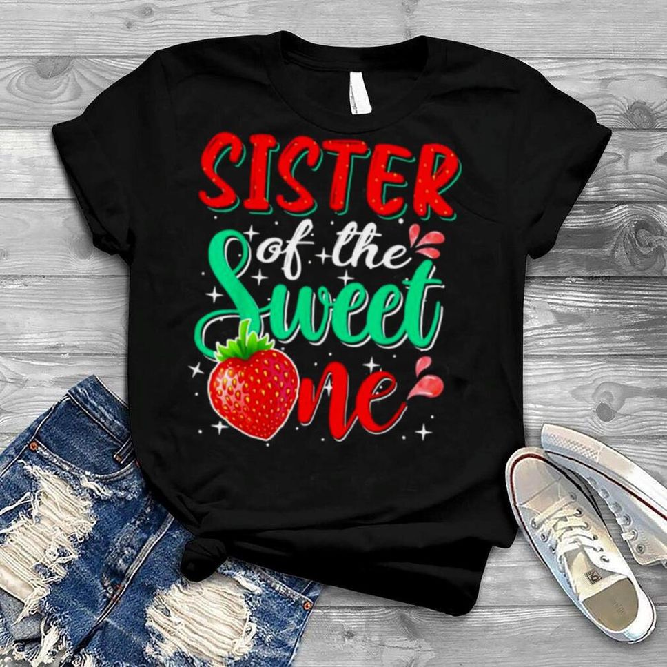 Sister Of The Sweet One Birthday Party Theme Matching Family Shirt