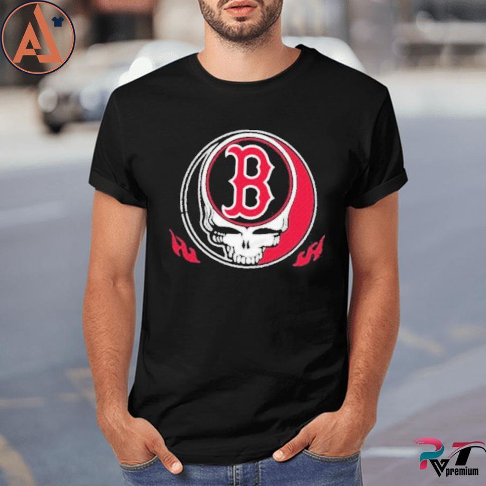 Skull Boston Red Sox Logo Shirt