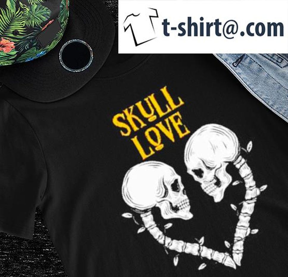 Skull Love Heart Shirt
