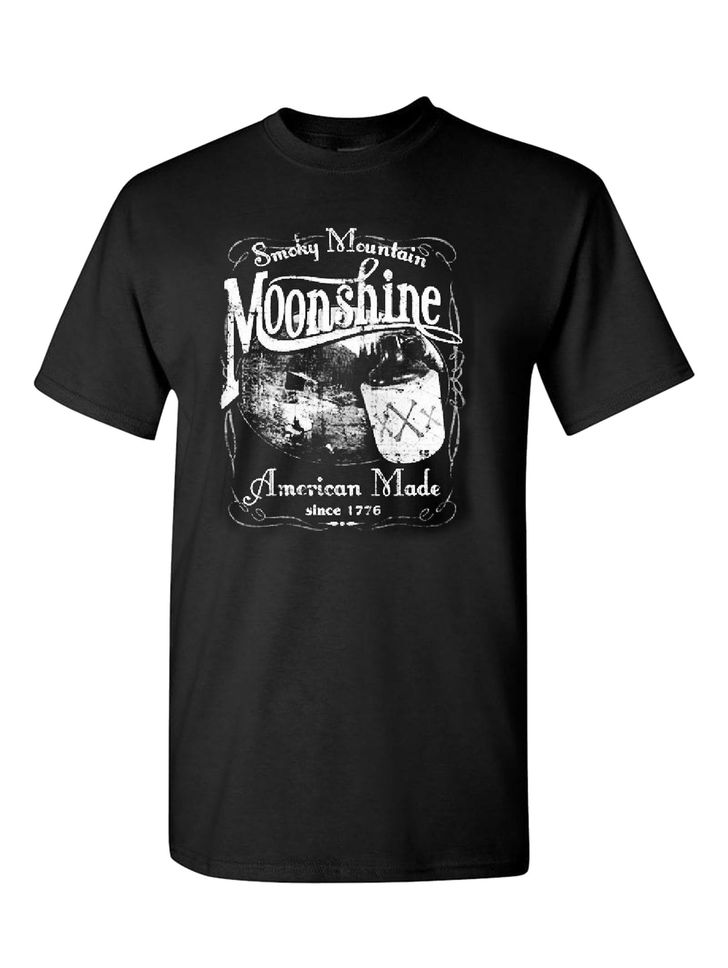 Smoky Mountain Moonshine TShirt Tennessee Whiskey Since 1776