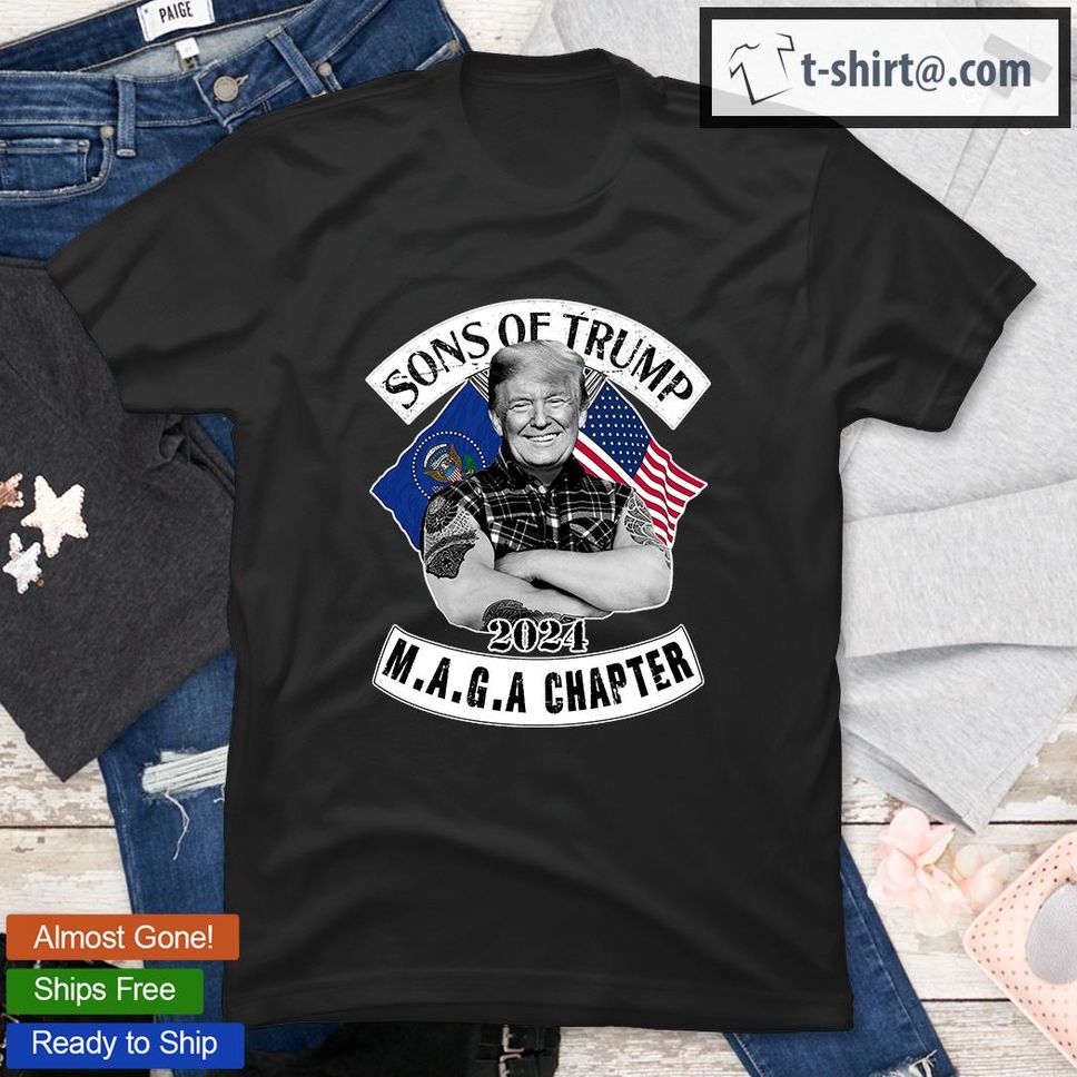 Sons Of Trump 2024 Biker Funny T Shirt