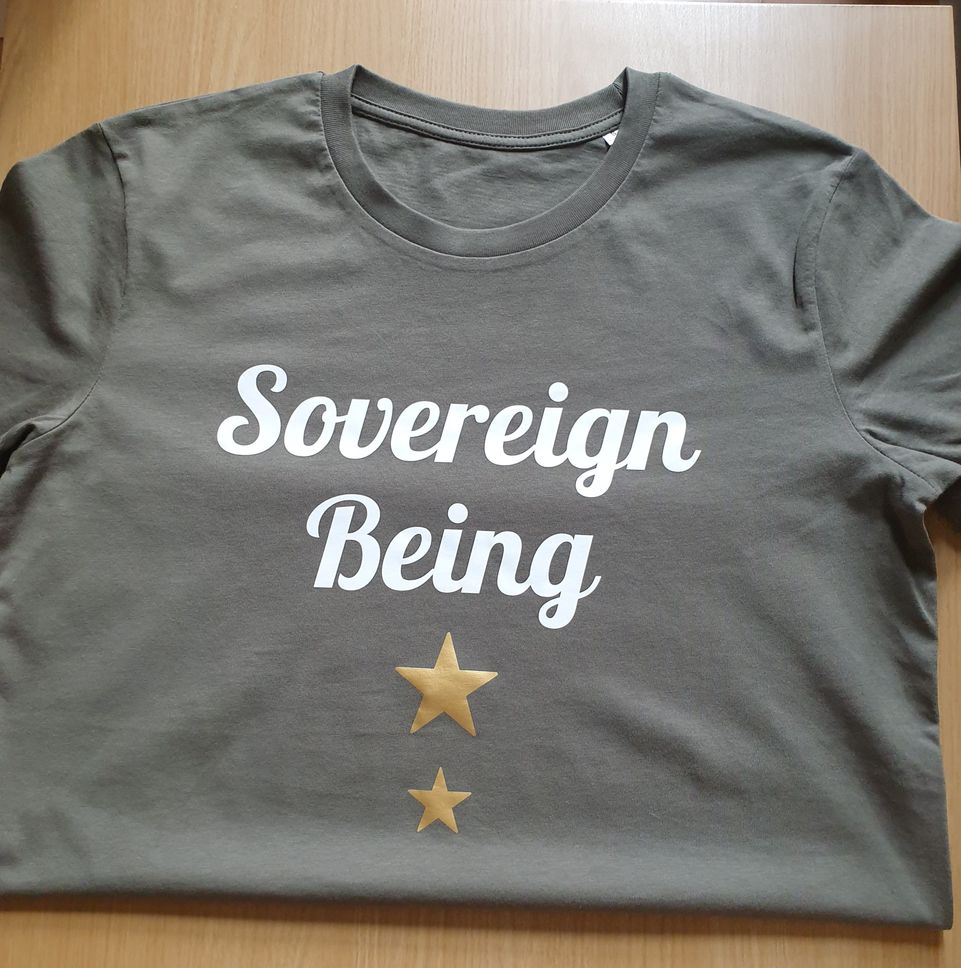 Sovereign being Unisex Tshirt