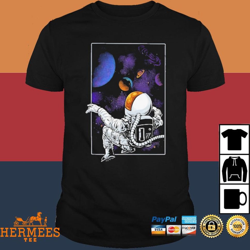 Space dimension graphic shirt