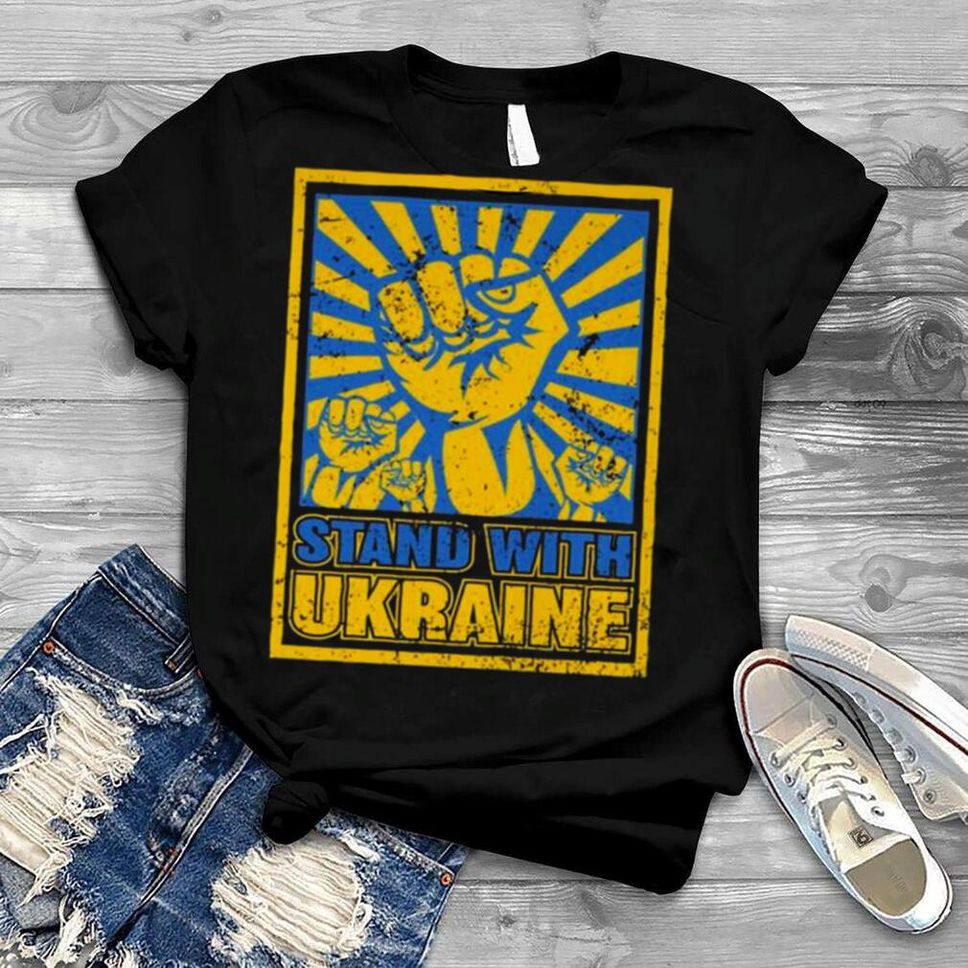 Stand With Ukraine Flag 2022 Shirt