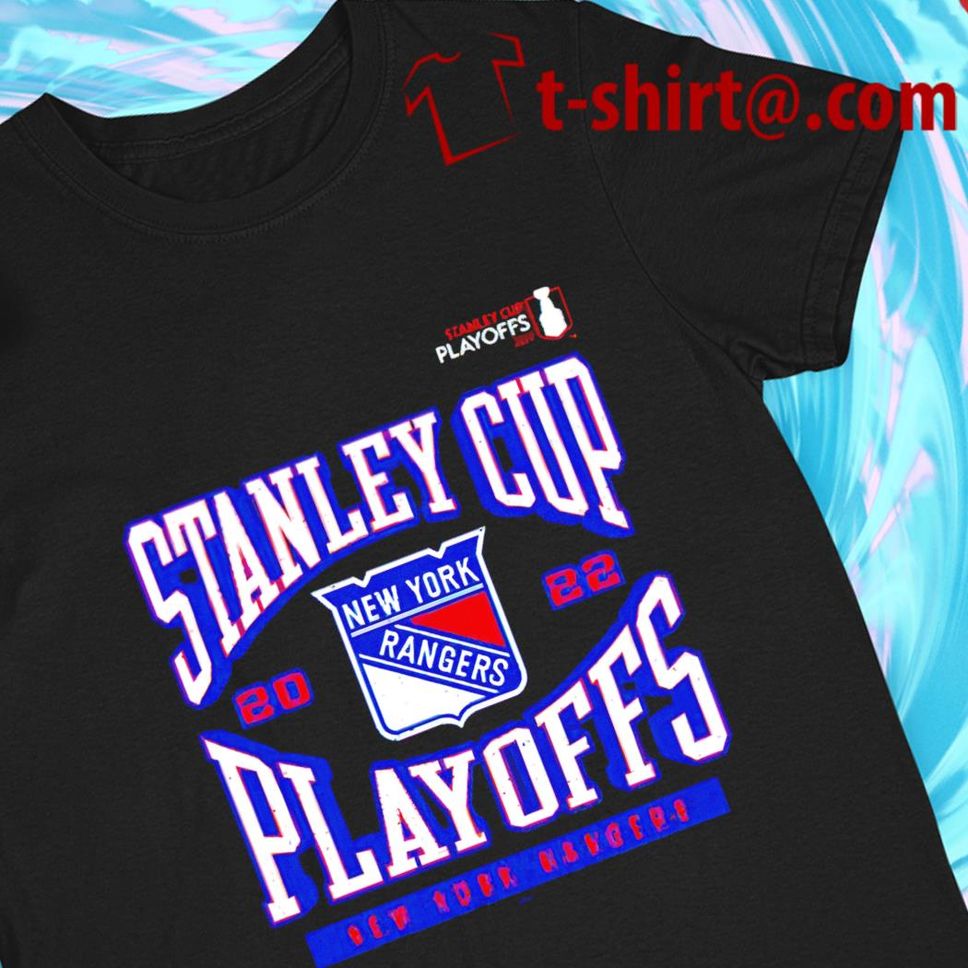 Stanley Cup 2022 Playoffs New York Rangers logo Tshirt