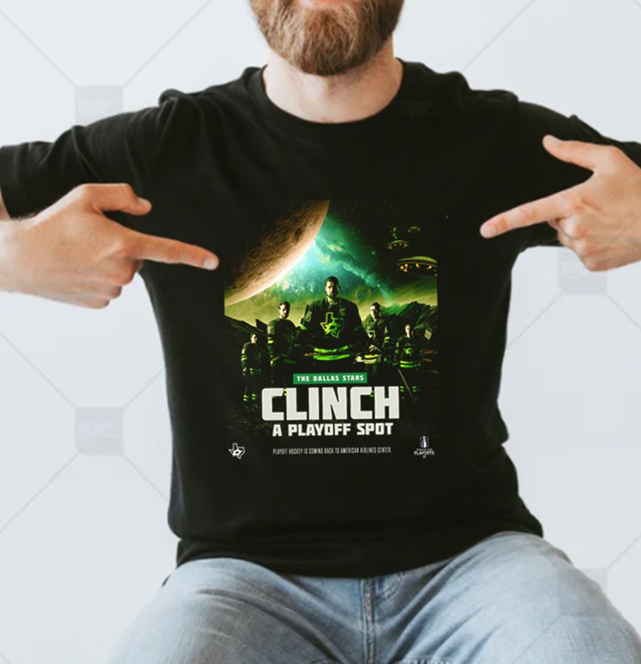 Stanley Cup Playoffs 2022 Dallas Stars Clinched NHL Classic T Shirt