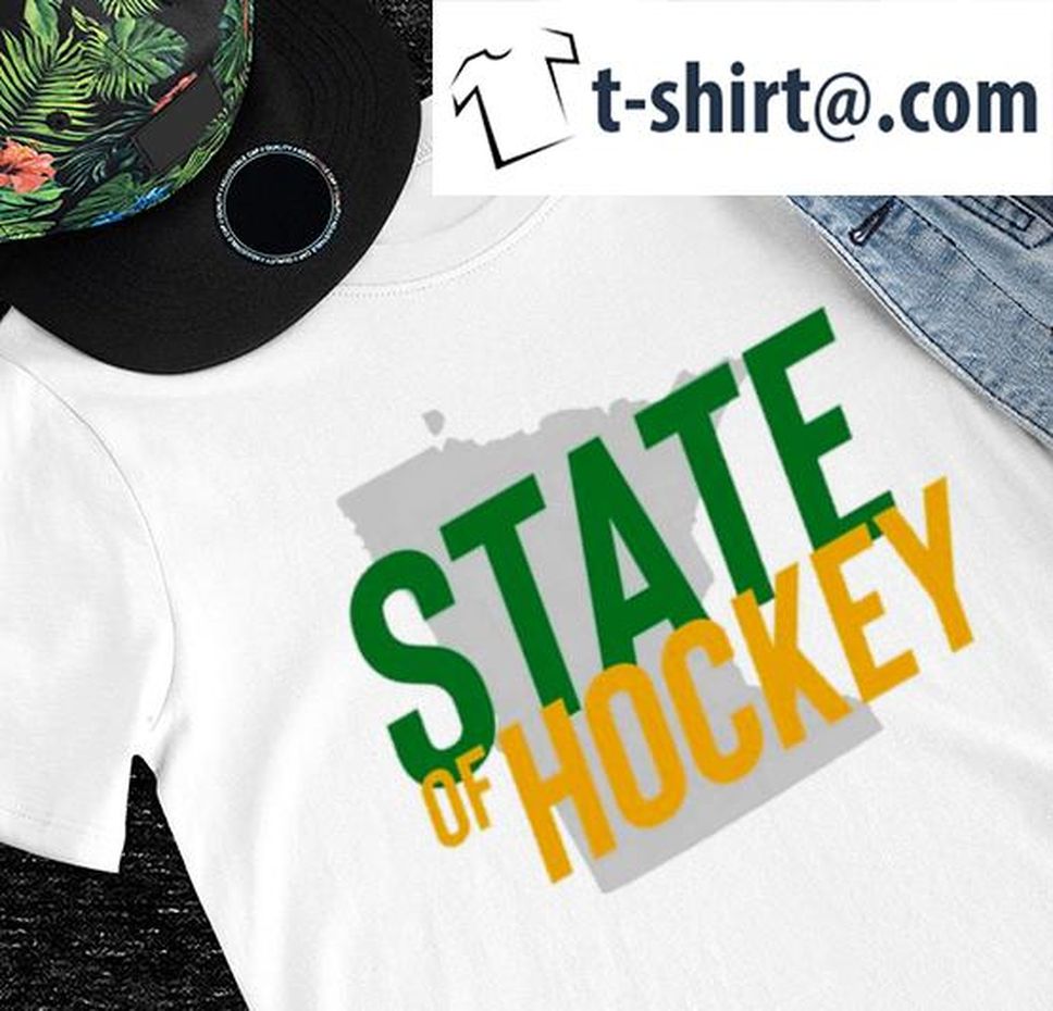 State Of Hockey Map Shirt
