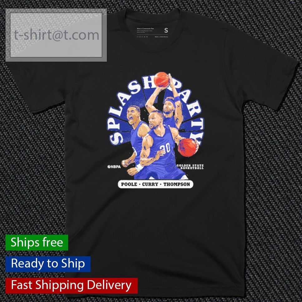 Steph Curry Klay Thompson And Jordan Poole Golden State Splash Party Basketball Shirt