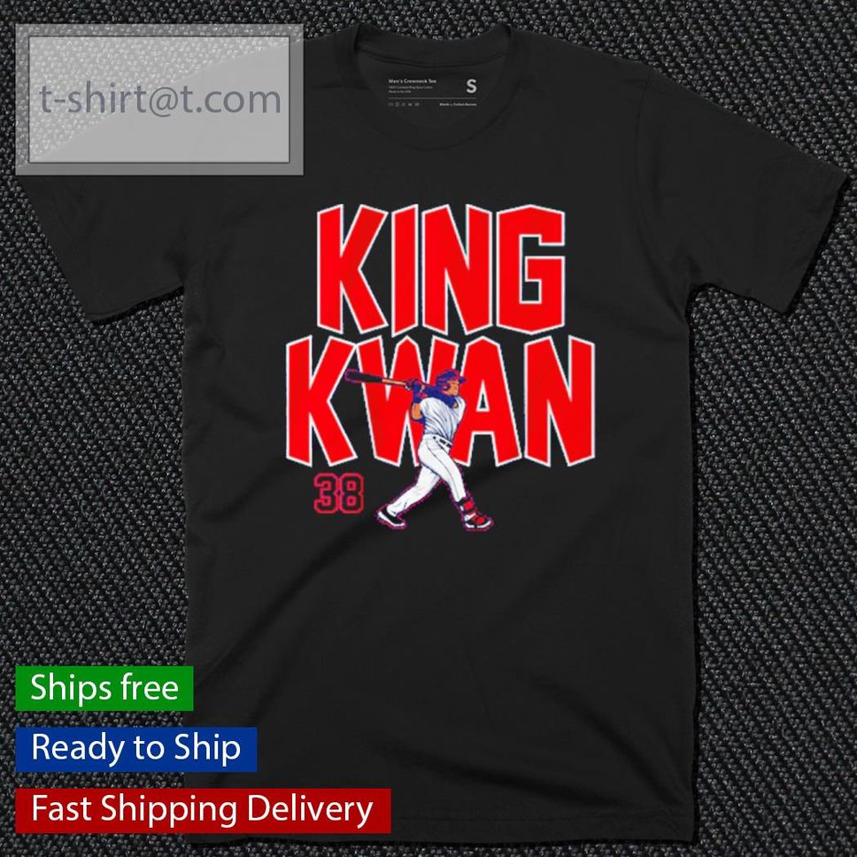 Steven Kwan King Kwan 38 Baseball Shirt