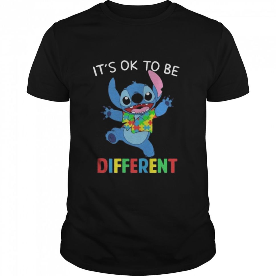 Stitch Autism It’s Ok To Be Different Shirt