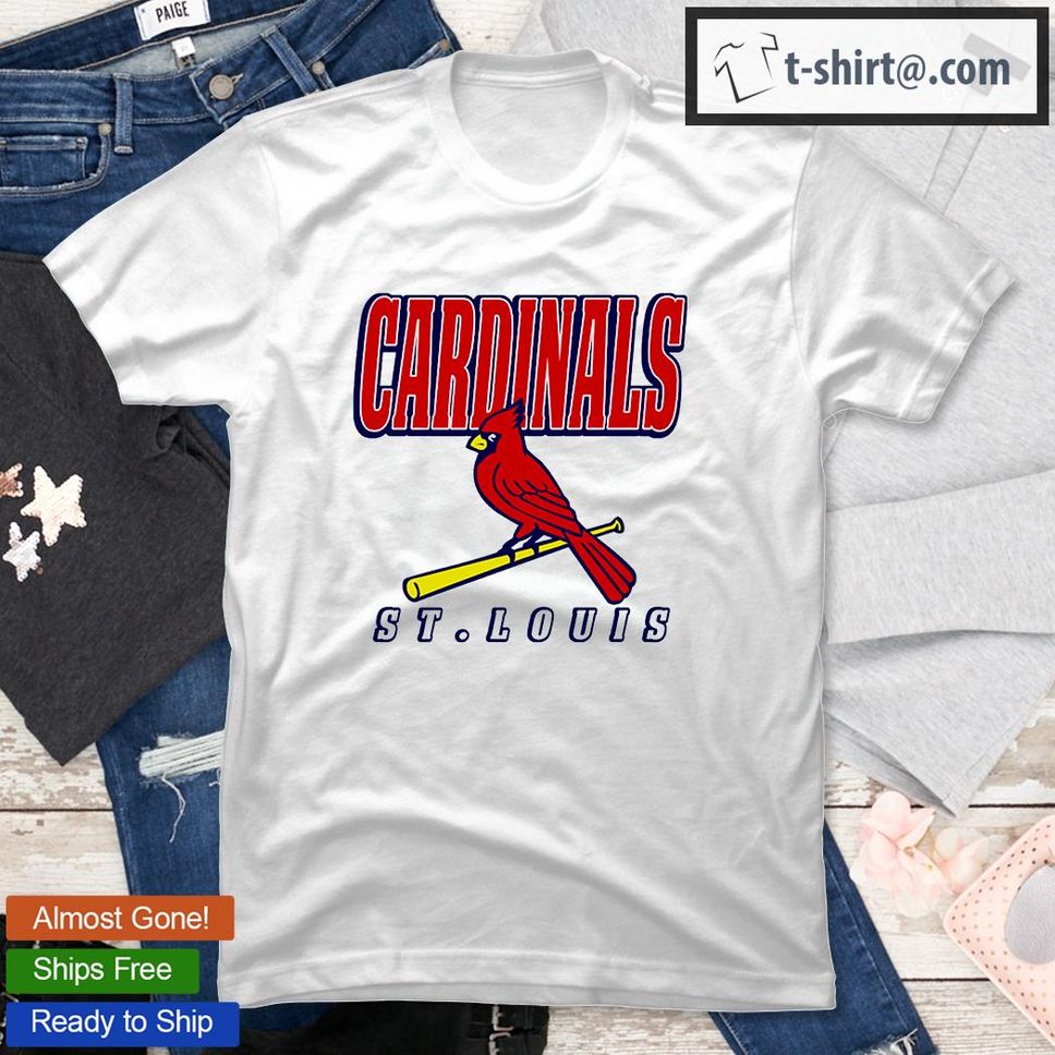 Stlouis Cardinals Vintage MLB Logo TShirt