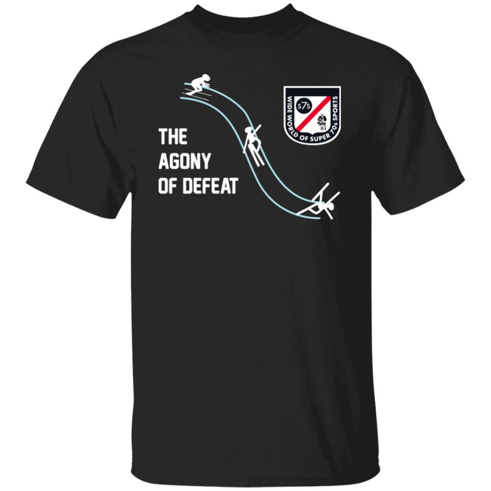 Super 70s Sports Store The Agony Of Defeat T Shirt