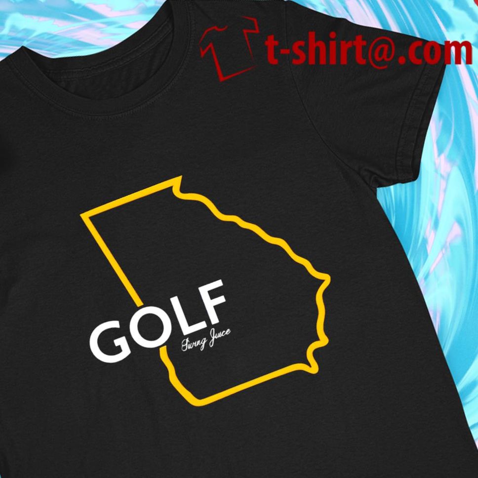 Swing Juice Golf Georgia map Tshirt