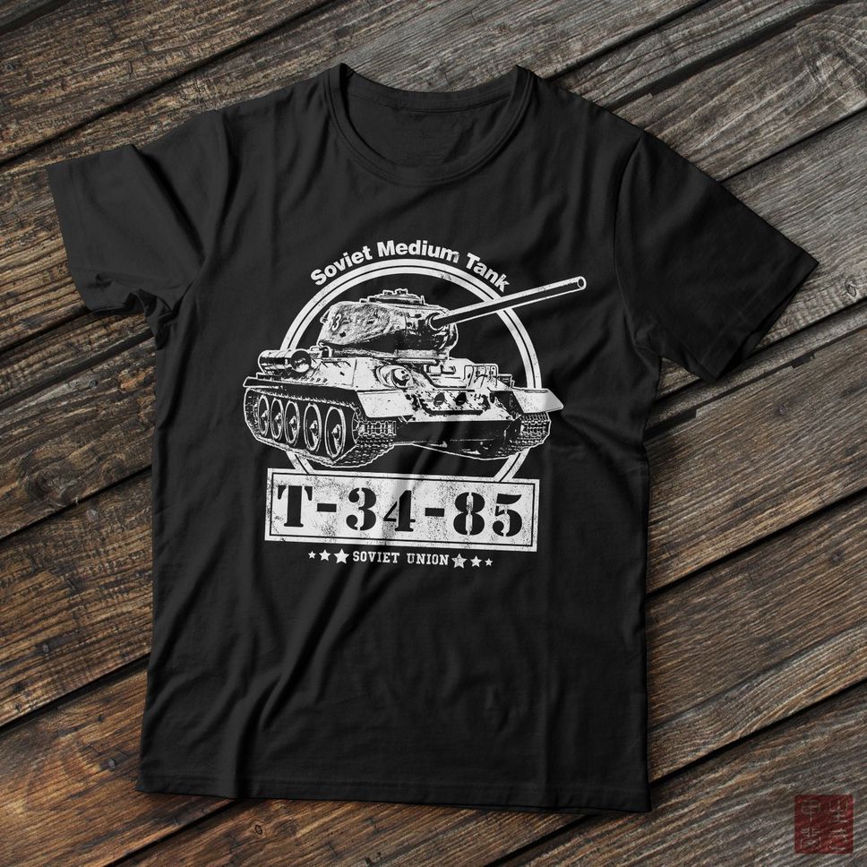 T3485 WW2 Soviet Tank TShirt