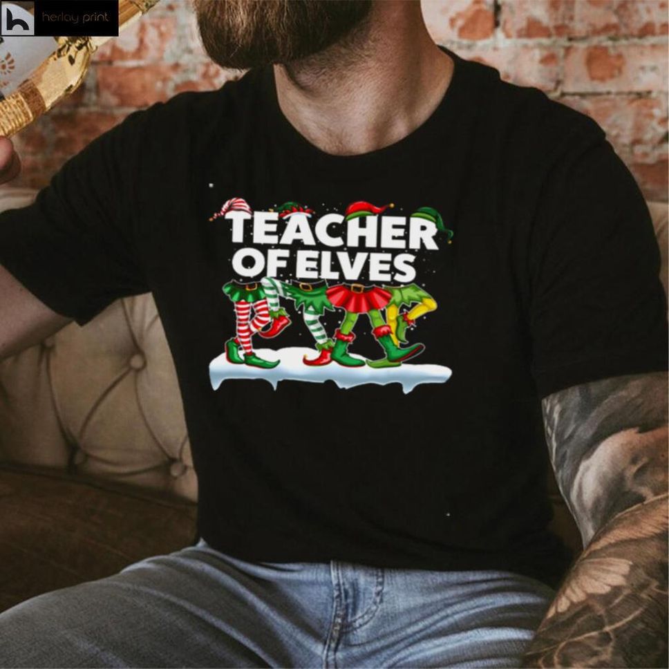 Teacher Of Elves Christmas Shirt