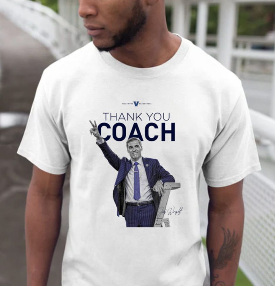 Thank You Coach Jay Wright After 21 Year Villanova Mens Basketball TShirt