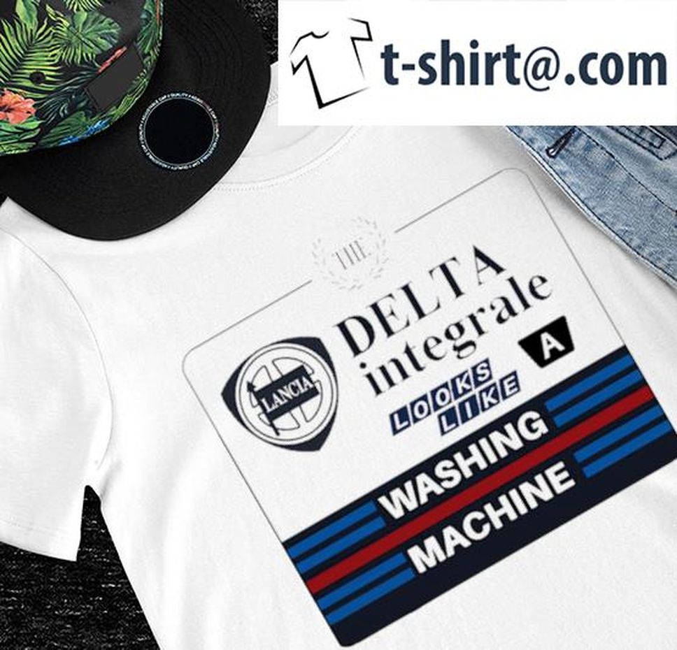 The Delta Integrale Looks Like A Washing Machine Logo Shirt