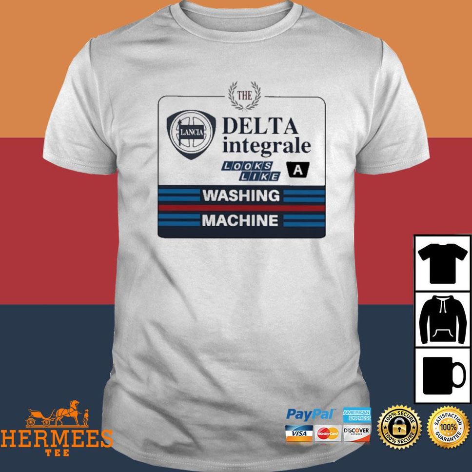 The Delta Integrale Looks Like A Washing Machine T Shirt