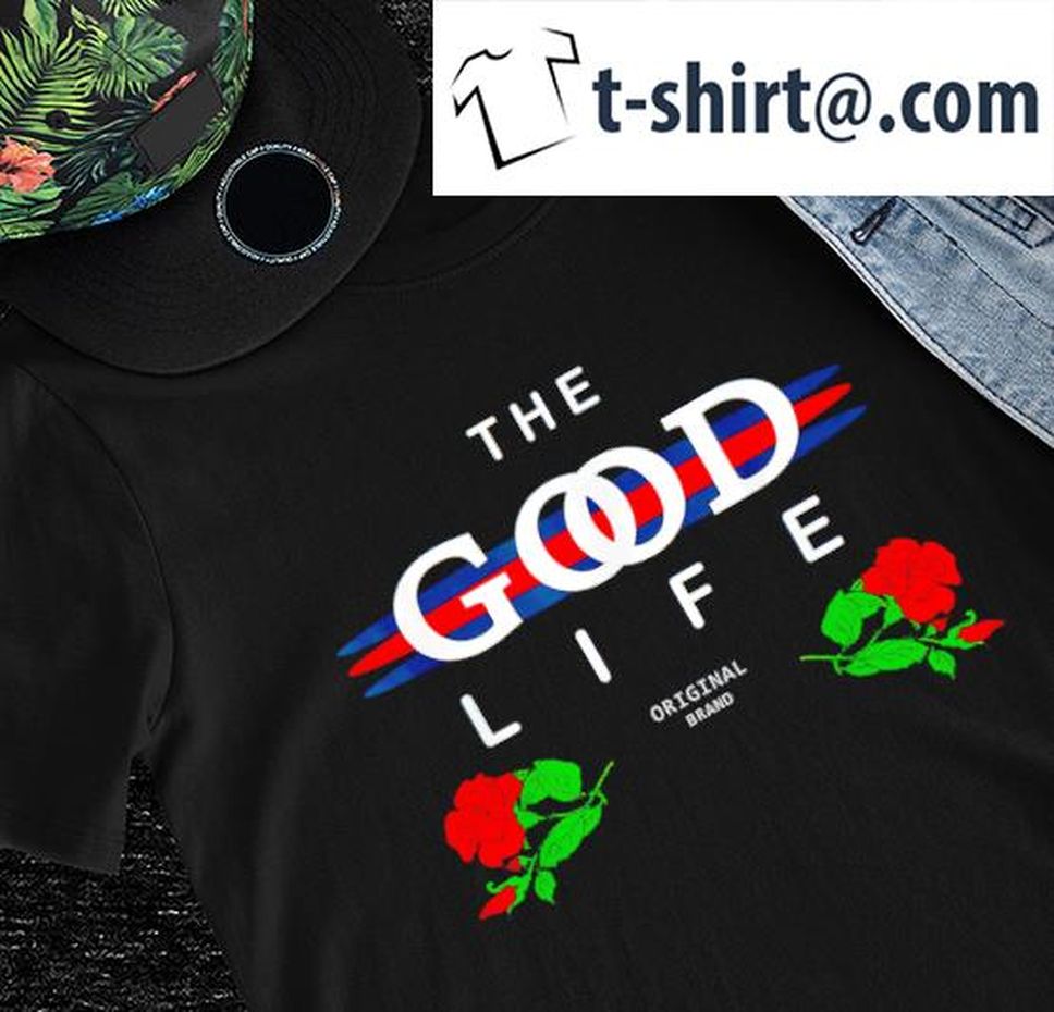 The Good Life Rose logo shirt