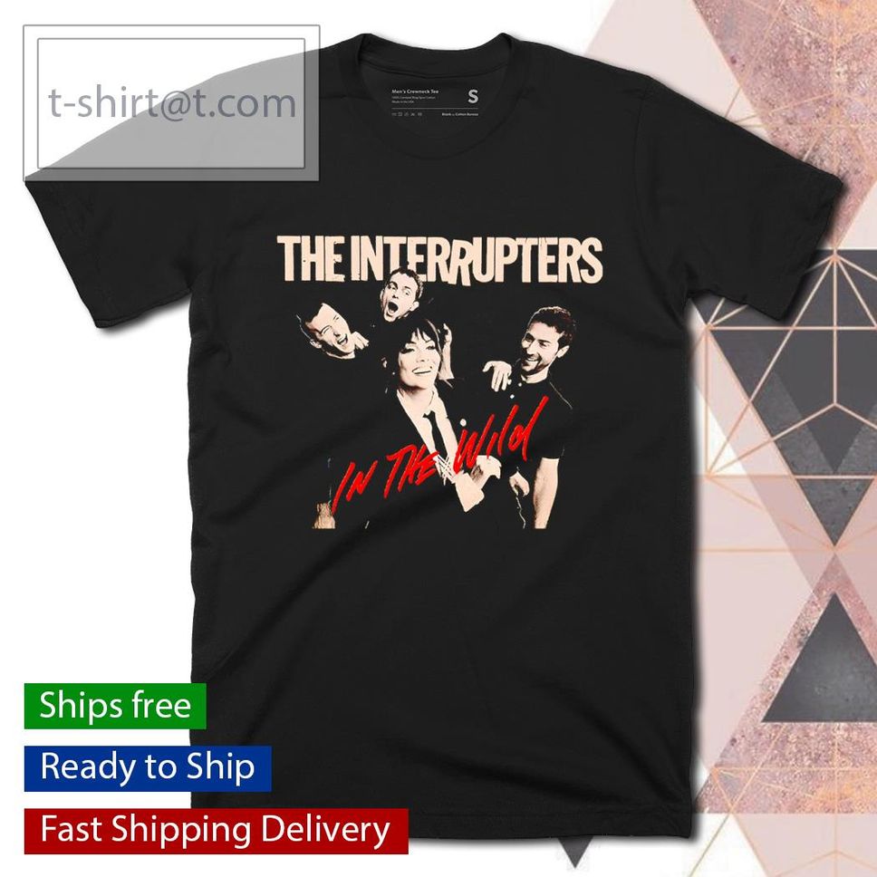 The Interrupters In the wild cover shirt