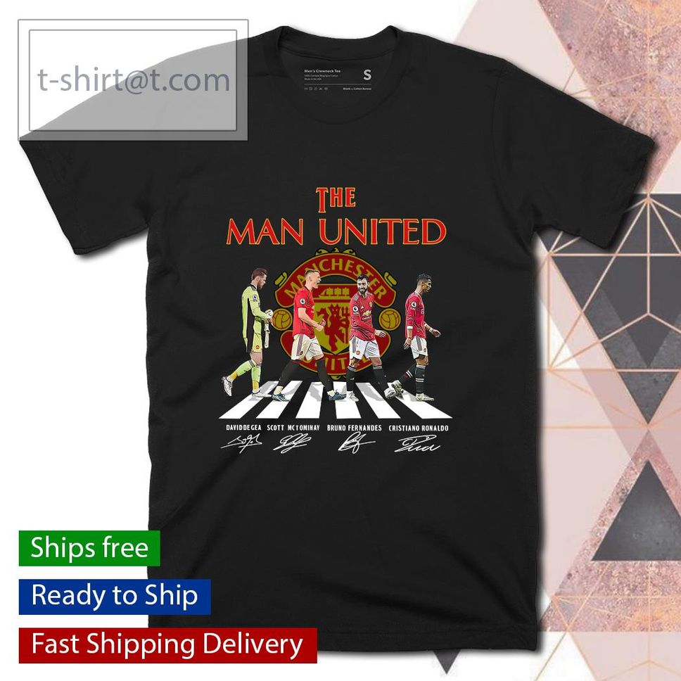 The Man United Abbey Road Signatures Shirt