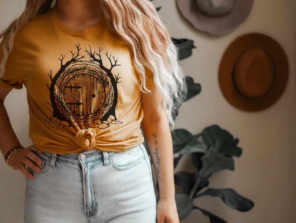 The Shire TShirt Lord of the Rings Shirt LOTR Shirt Hobbit Bookish Gift Book Lover Gift Gift for Book Lovers Bookish Shirt