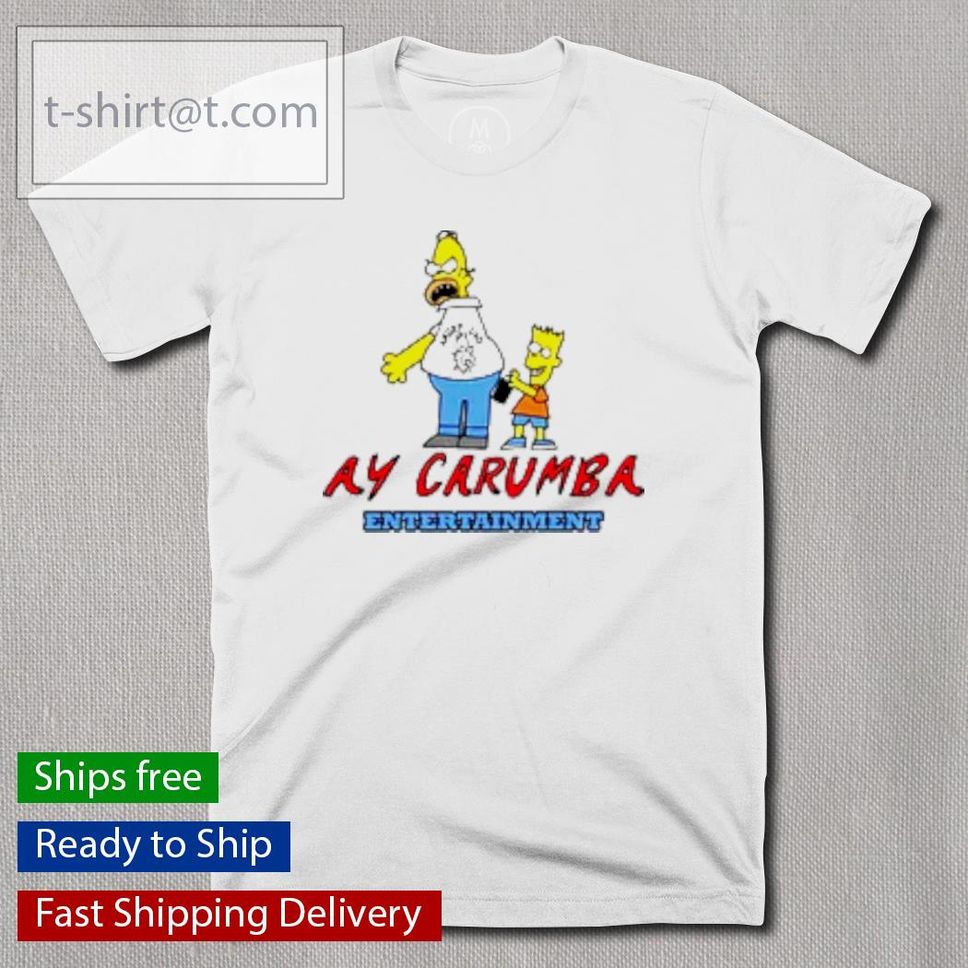 The Simpsons Ay Carumba Entertainment Shirt