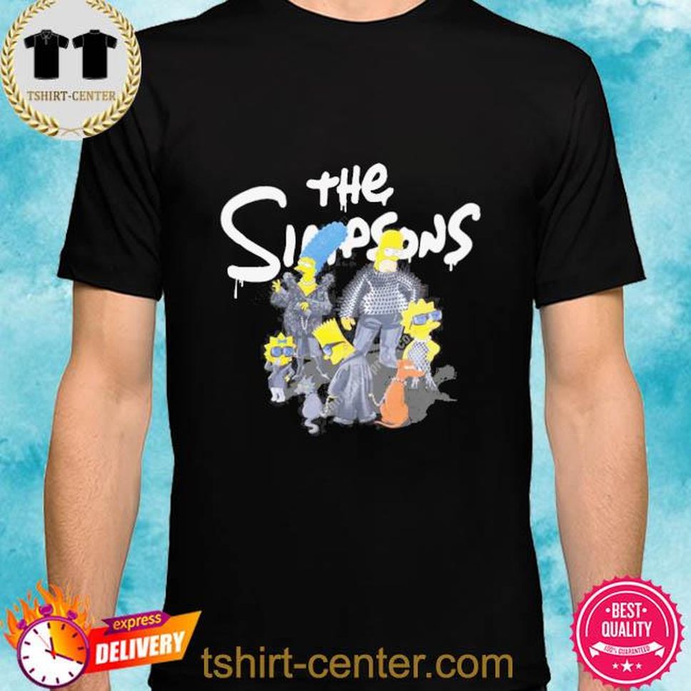 The Simpsons Cast Simpsons Models Shirt