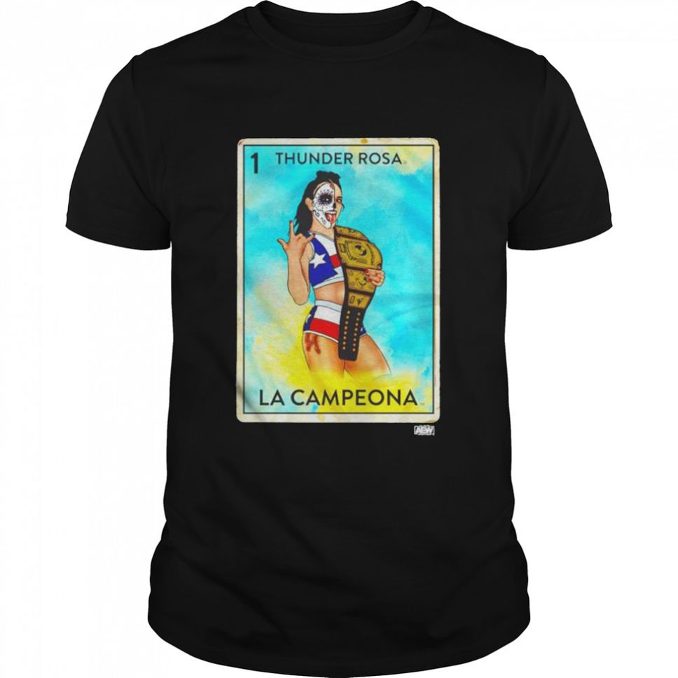 Thunder rosa LA campeona shirt