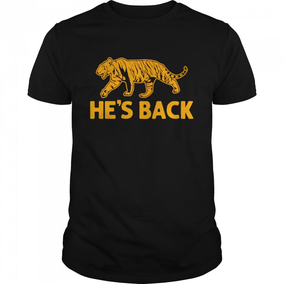 Tiger Hes Back Golf shirt