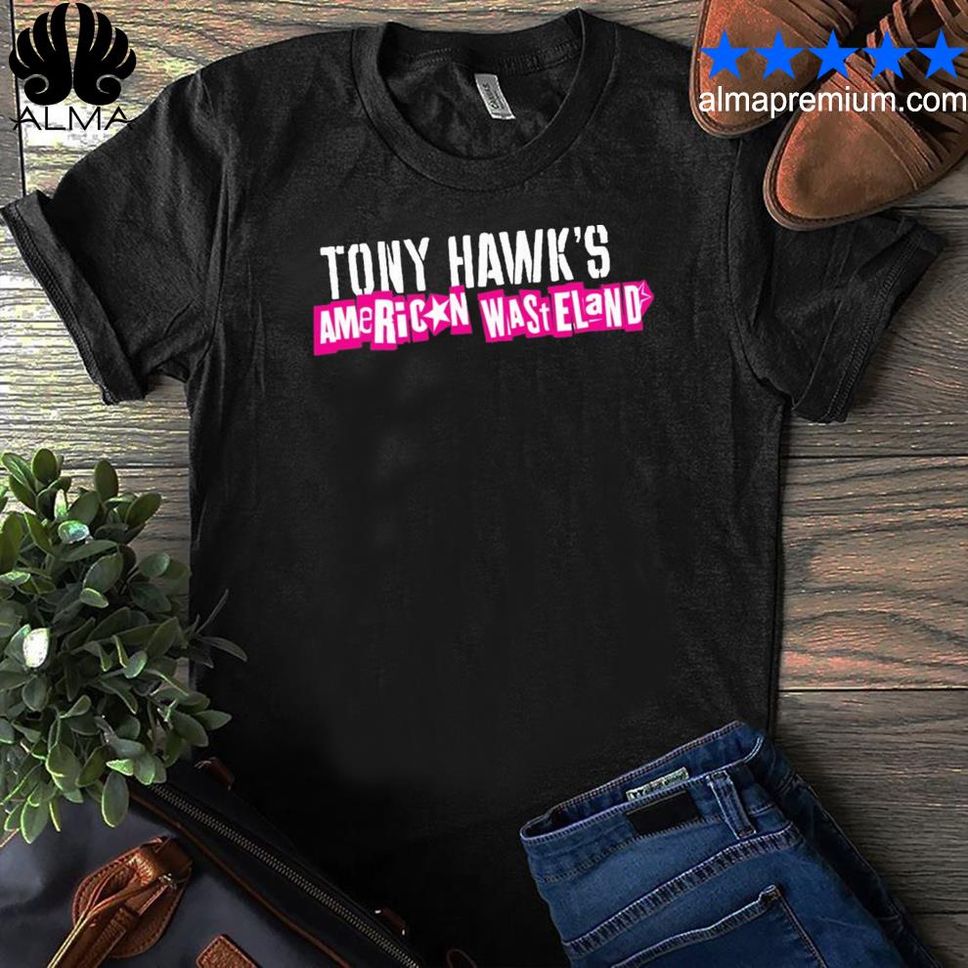 Tony Hawk S American Wasteland Logo Shirt Shirt
