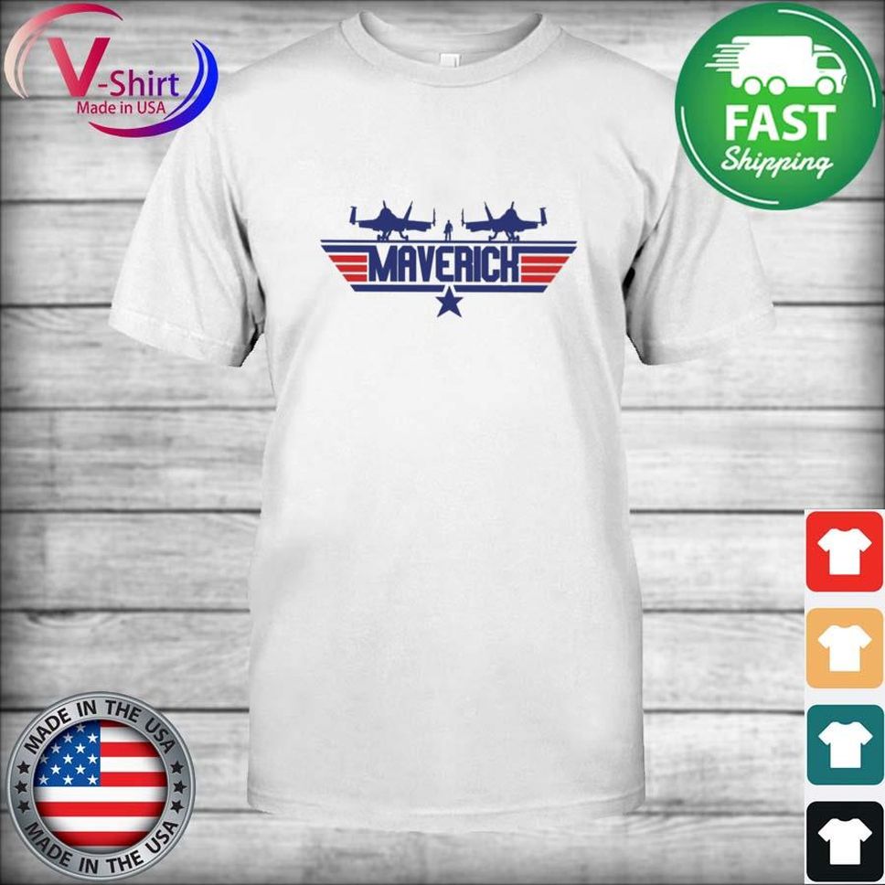 Top Gun Maverick MVR Logo Shirt