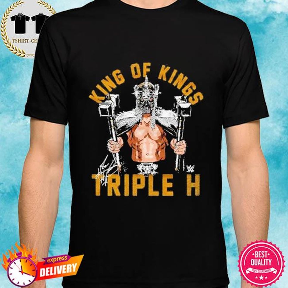 Triple H King of Kings Retires Thank You Shirt