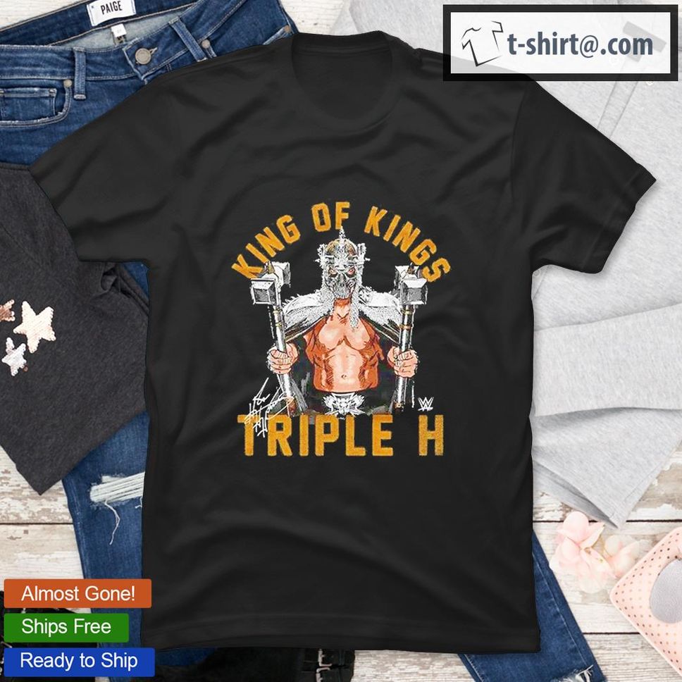 Triple H King Of Kings Retires Thank You TShirt