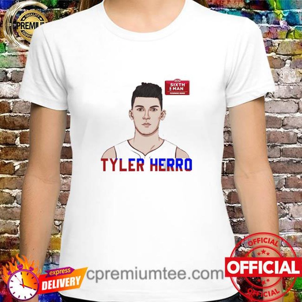 Tyler Herro Sixth Man Of The Year Miami Heat NBA T Shirt